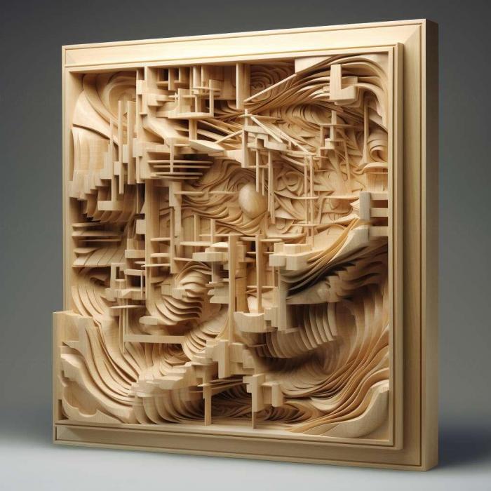 نموذج ثلاثي الأبعاد لآلة CNC 3D Art 